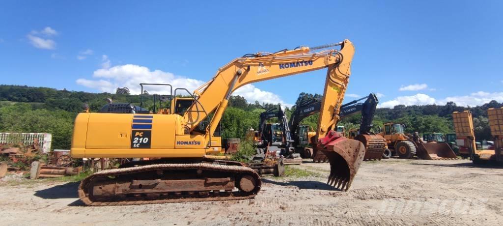 Komatsu PC 210 LC-10 Vikšriniai ekskavatoriai