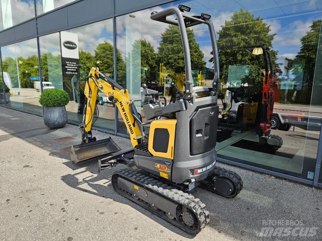 New Holland e12d Mini ekskavatoriai < 7 t