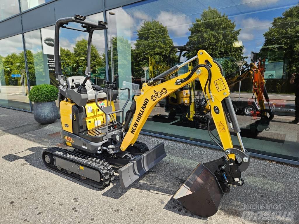 New Holland e12d Mini ekskavatoriai < 7 t