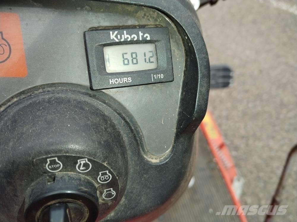 Kubota GR 1600 II Sodo traktoriukai-vejapjovės