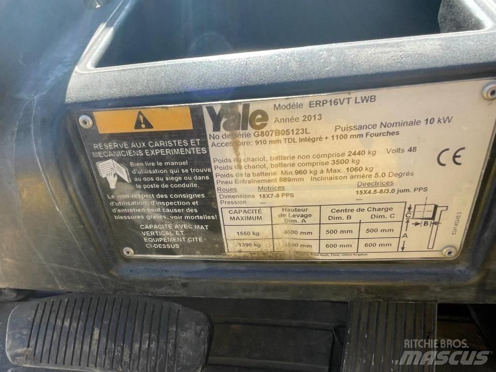 Yale ERP 16 VT Elektriniai šakiniai krautuvai