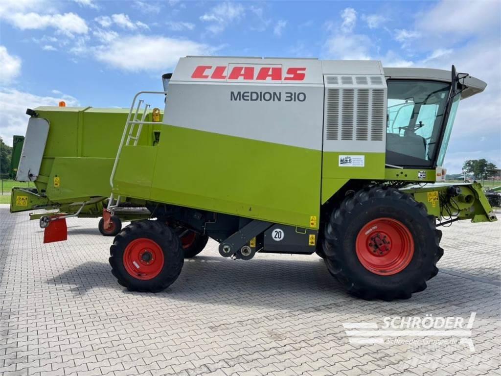 CLAAS MEDION 310 Derliaus nuėmimo kombainai