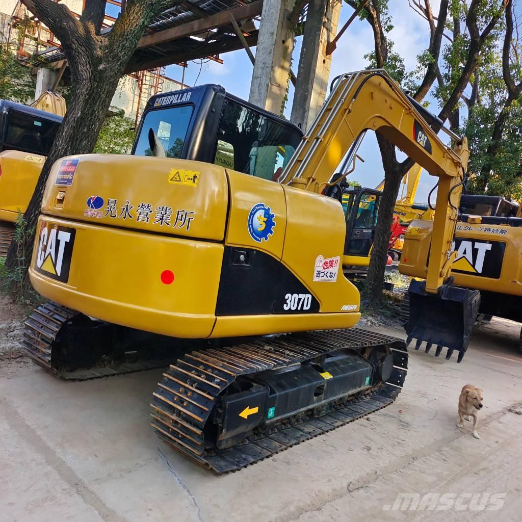 CAT 307 D Vidutinės galios ekskavatoriai 7-12 t