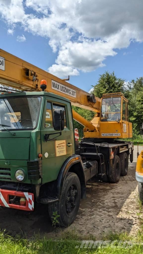 Kamaz KC 45719 Visureigiai kranai