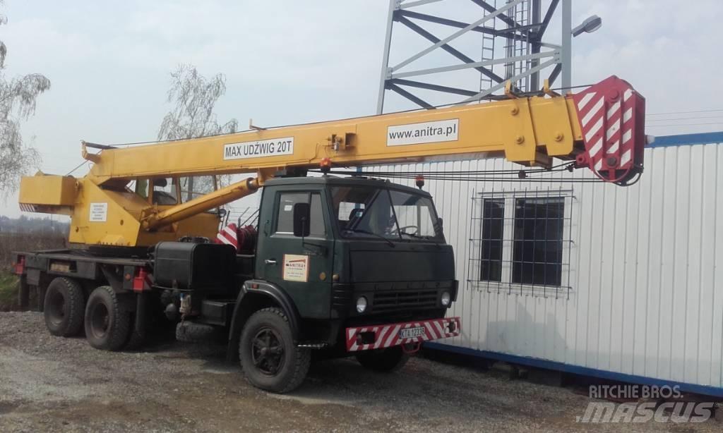 Kamaz KC 45719 Visureigiai kranai