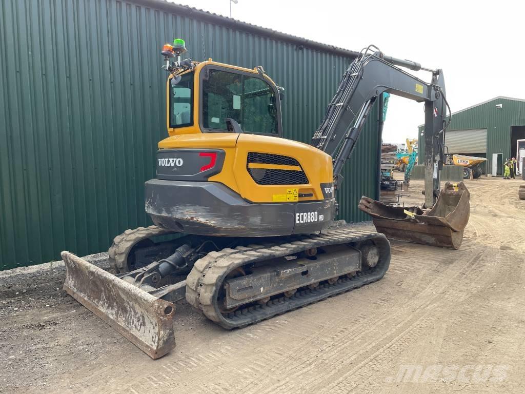 Volvo ECR 88 D PRO Vidutinės galios ekskavatoriai 7-12 t