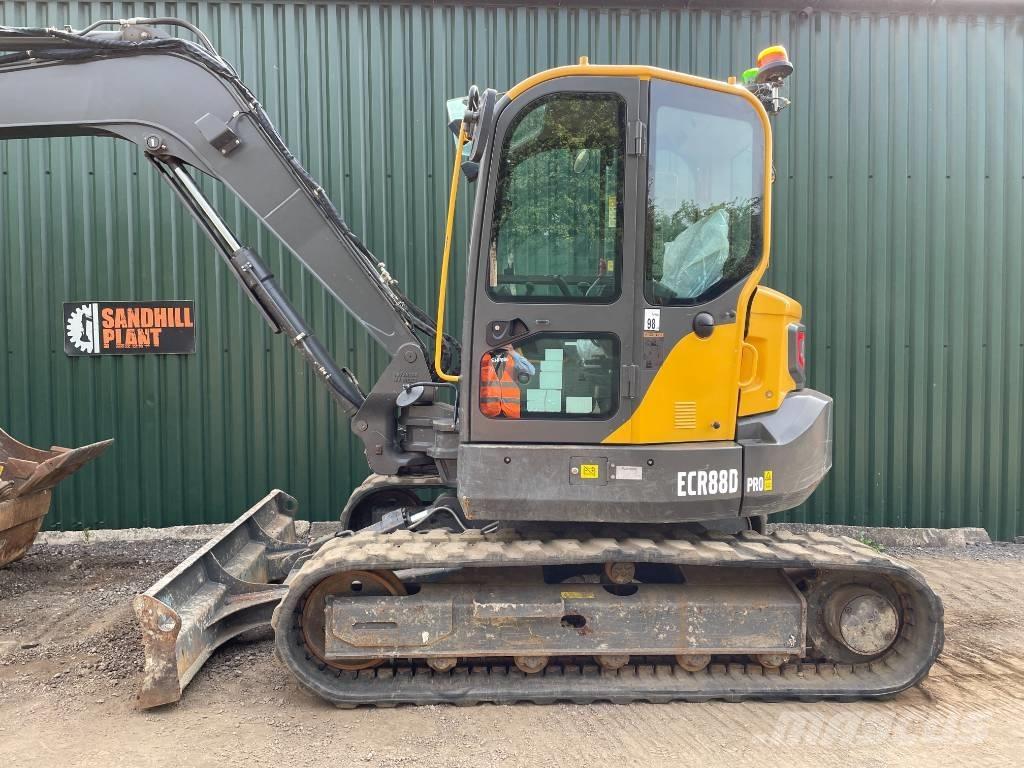 Volvo ECR 88 D PRO Vidutinės galios ekskavatoriai 7-12 t