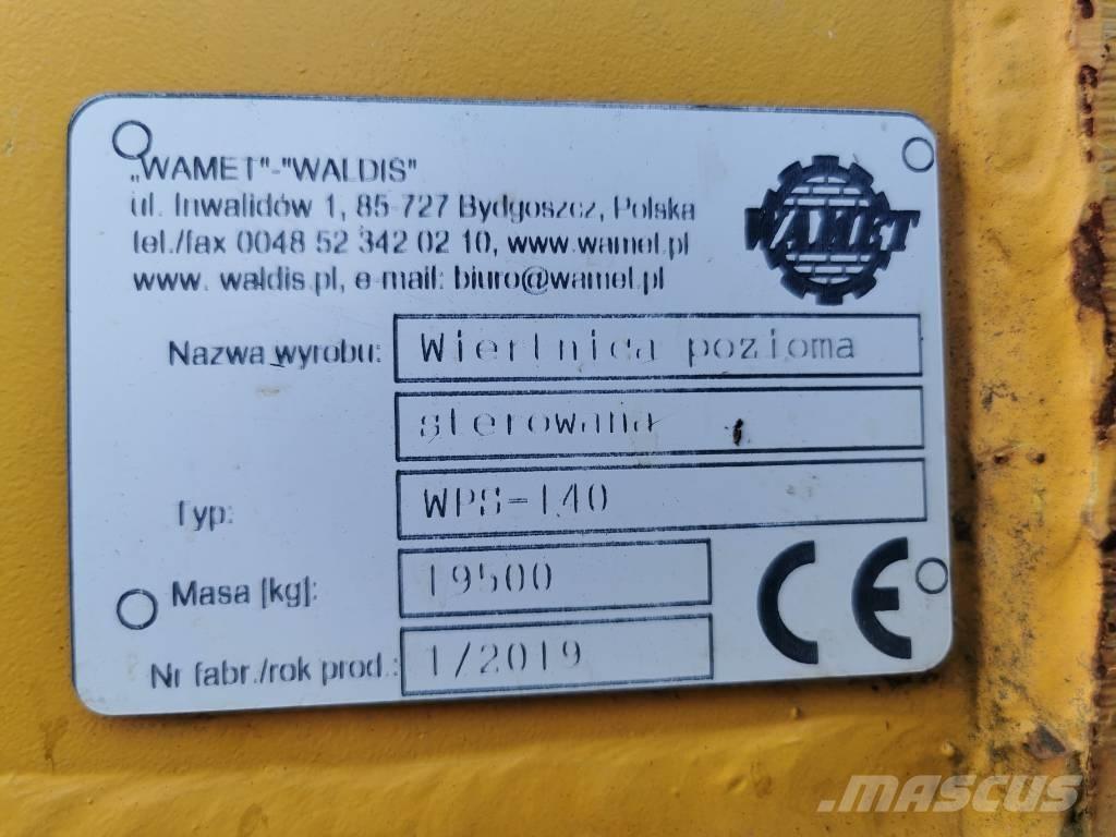  WAMET WPS-140 Kita gręžimo technika
