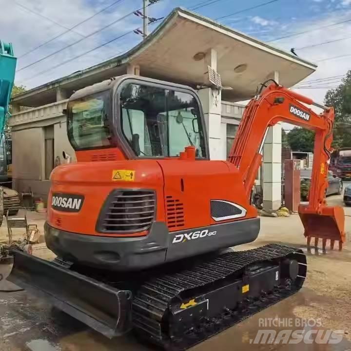 Doosan DX60-9C Mini ekskavatoriai < 7 t