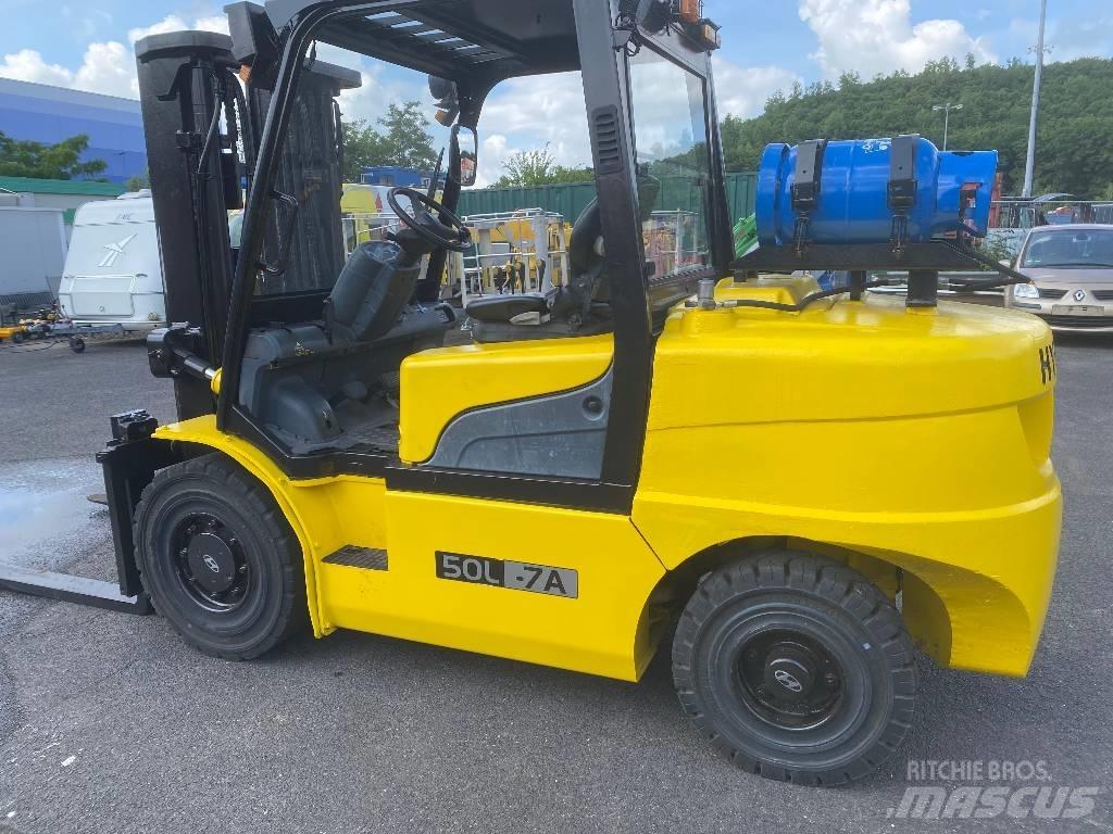 Hyundai 50 L-7 A LPG (dujiniai) krautuvai