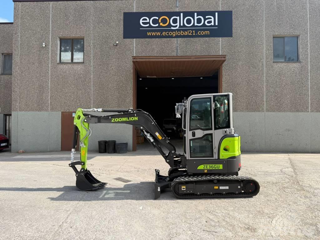 Zoomlion ZE 36 GU Mini ekskavatoriai < 7 t