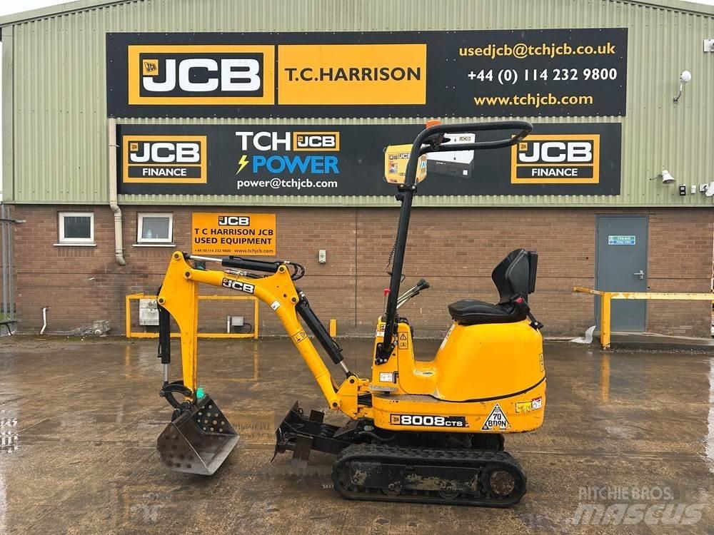 JCB MICRO 8008 Mini ekskavatoriai < 7 t