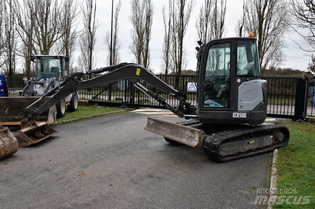 Volvo ECR 50 D Mini ekskavatoriai < 7 t