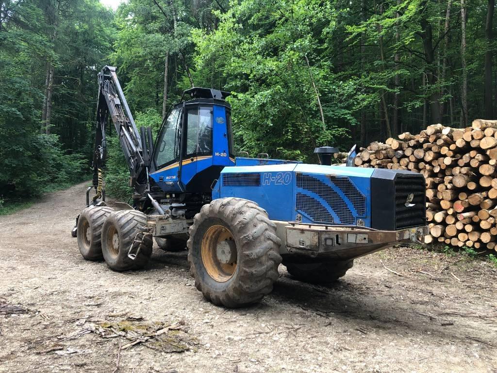 Rottne H20 Miško technika (Harvesteriai)