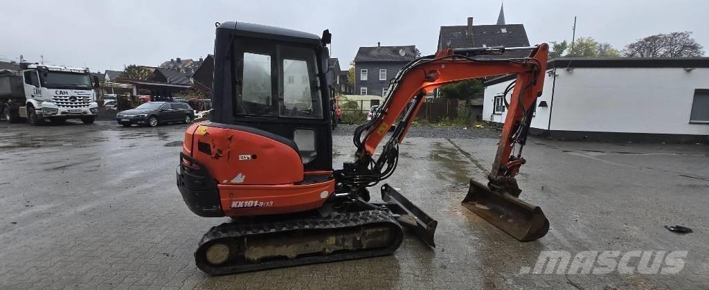 Kubota KX 101-3 a3 Mini ekskavatoriai < 7 t