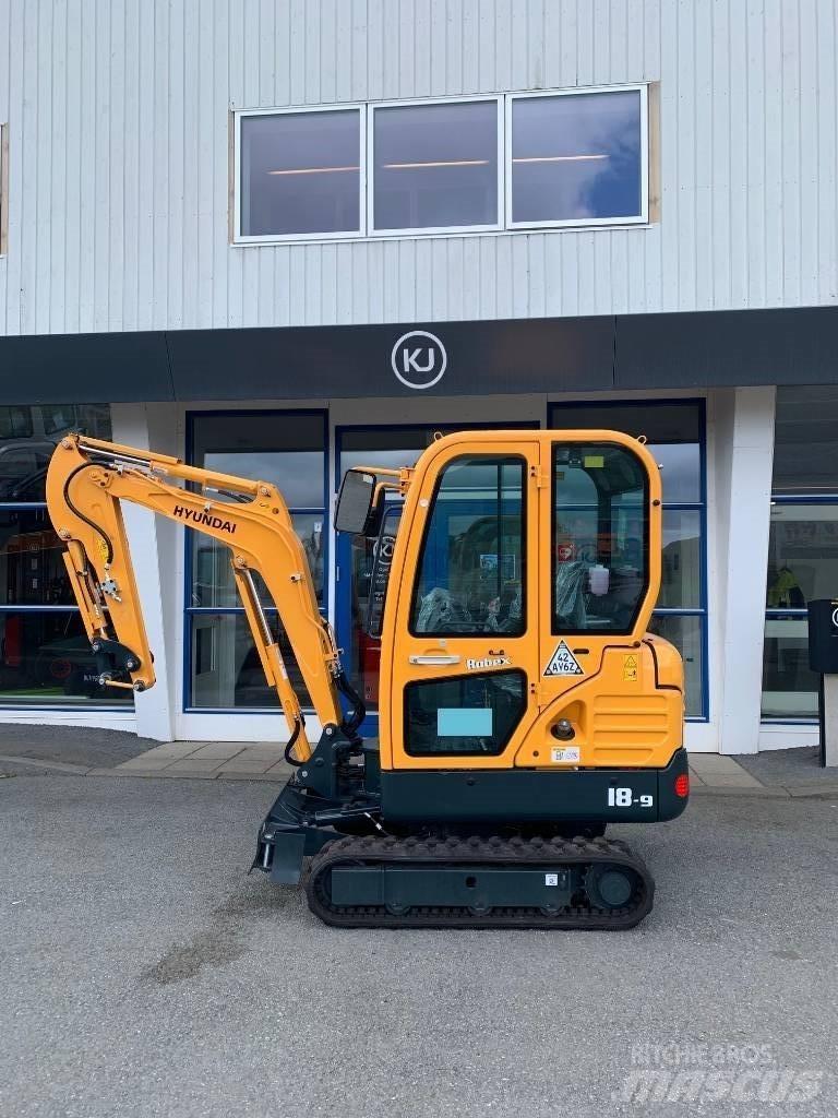 Hyundai 18-9 Mini ekskavatoriai < 7 t
