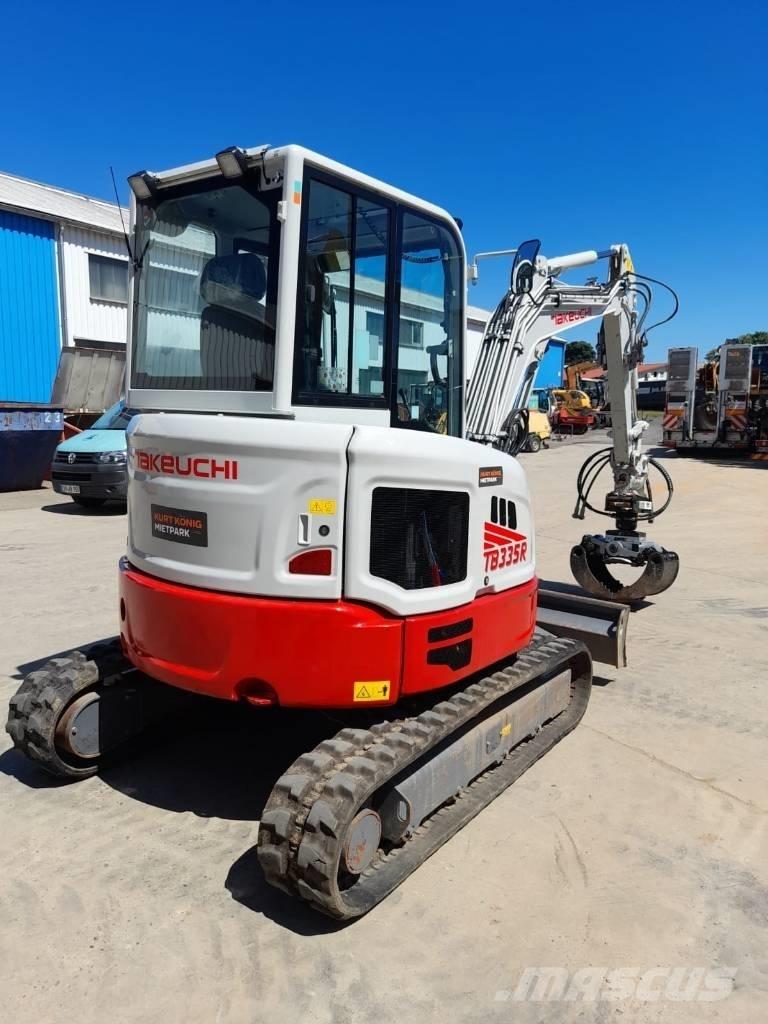 Takeuchi TB 335 R Mini ekskavatoriai < 7 t