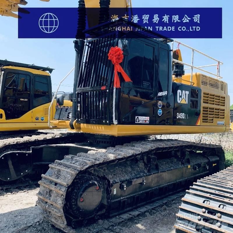 CAT 349 D Vikšriniai ekskavatoriai
