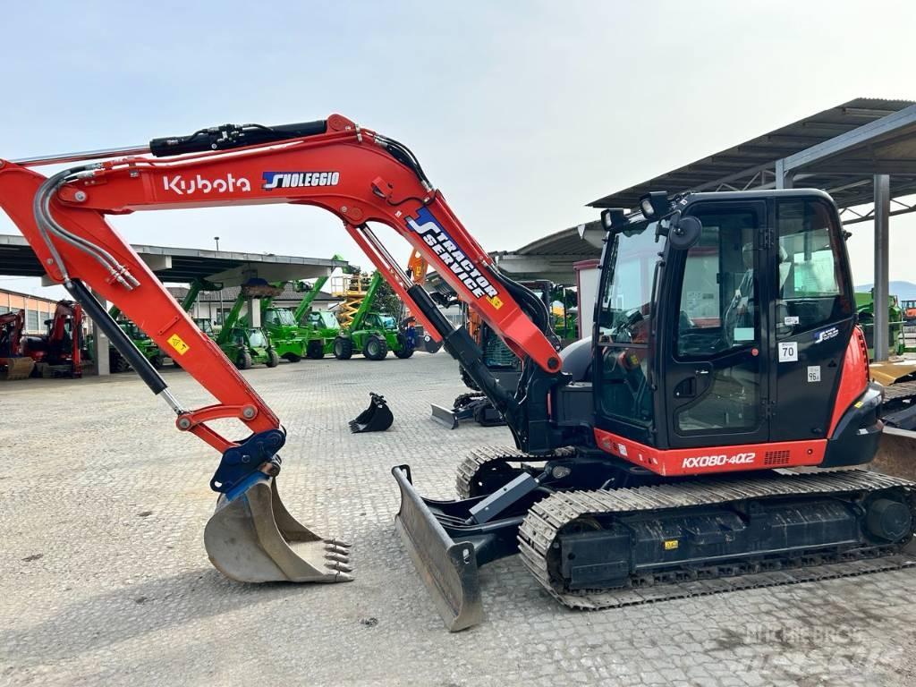 Kubota KX 80-4 Vidutinės galios ekskavatoriai 7-12 t