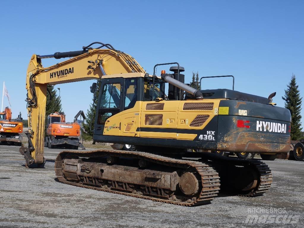 Hyundai HX 430 L Vikšriniai ekskavatoriai