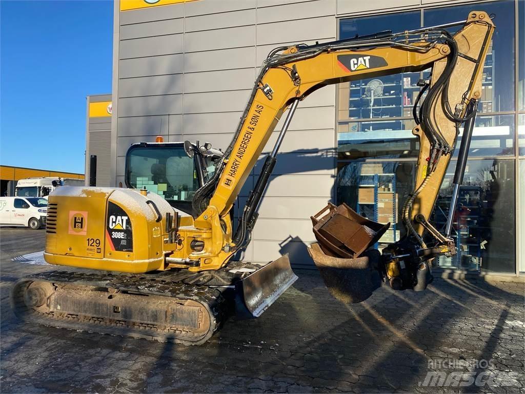 CAT 308E2CR Vidutinės galios ekskavatoriai 7-12 t