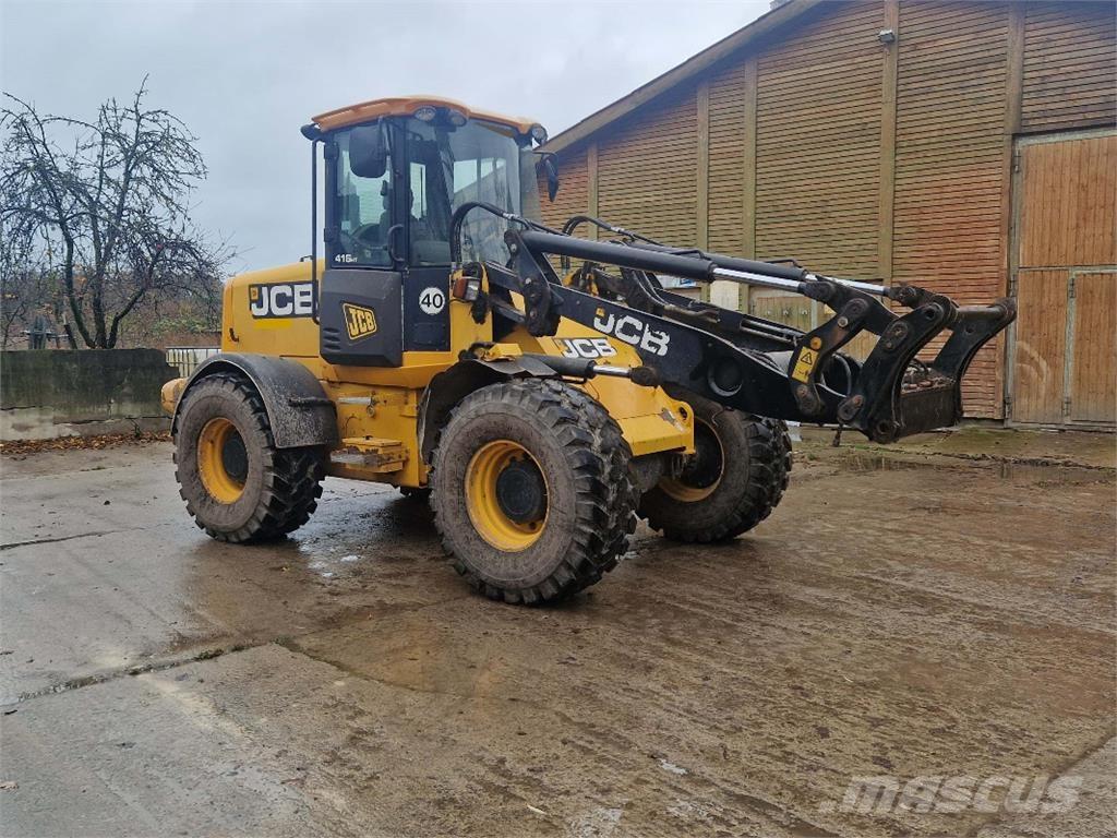 JCB 416 HT Naudoti ratiniai krautuvai
