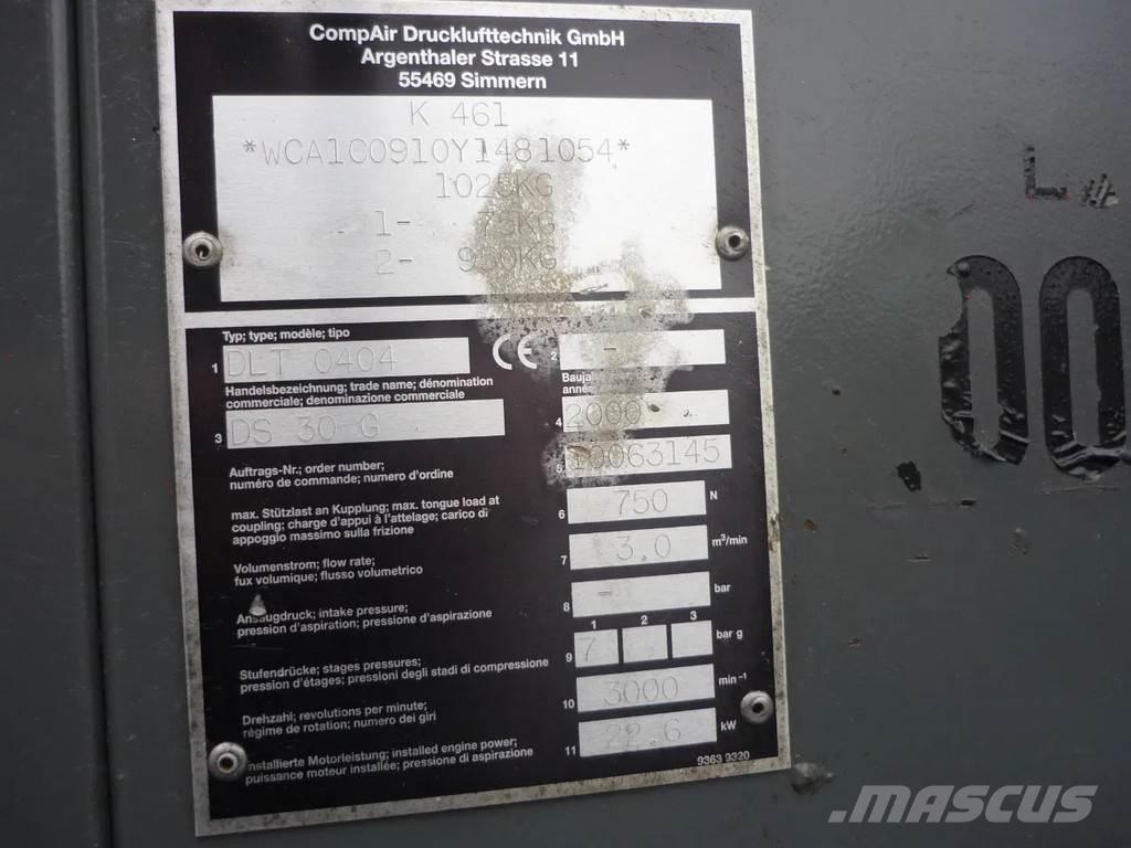 Compair DS 30G Kompresoriai