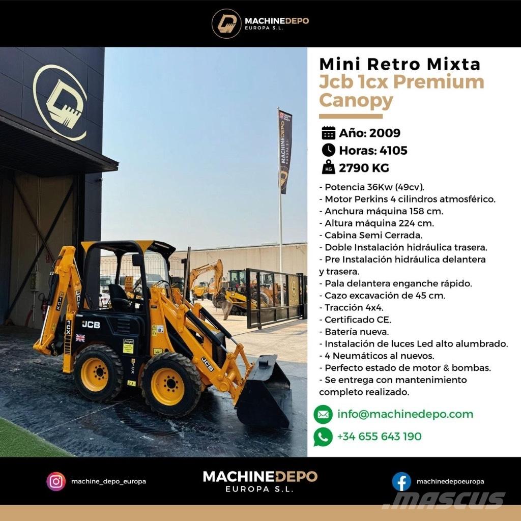 JCB 1 CX Ekskavatoriniai krautuvai