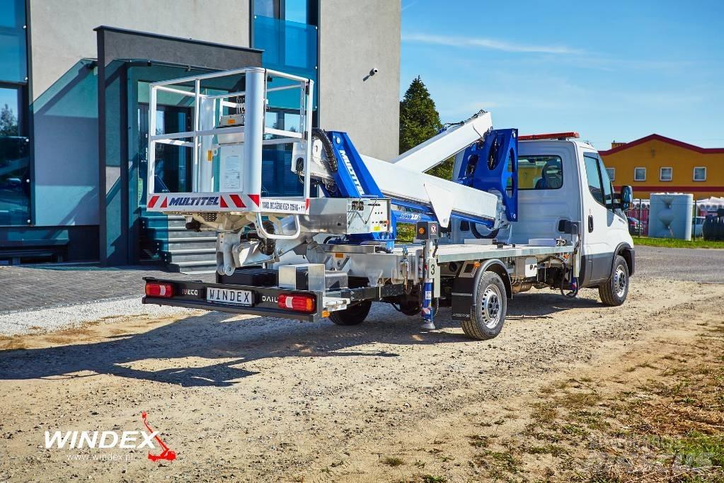 Multitel HX 200 EX Ant vilkikų montuojamos kėlimo platformos