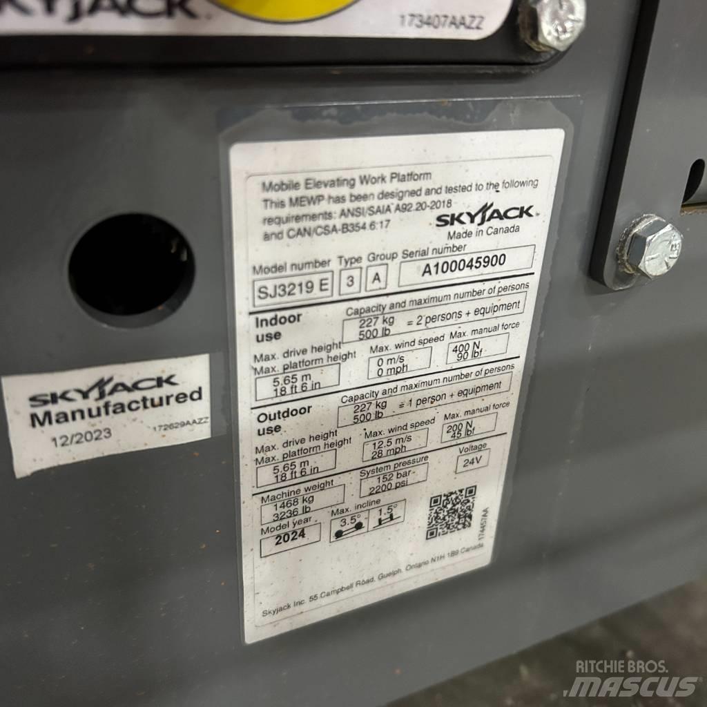 SkyJack SJ 3219 Žirkliniai keltuvai