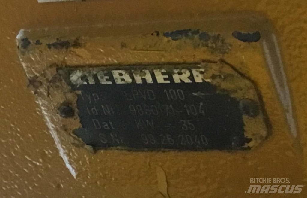 Liebherr LPVD 100 Hidraulikos įrenginiai