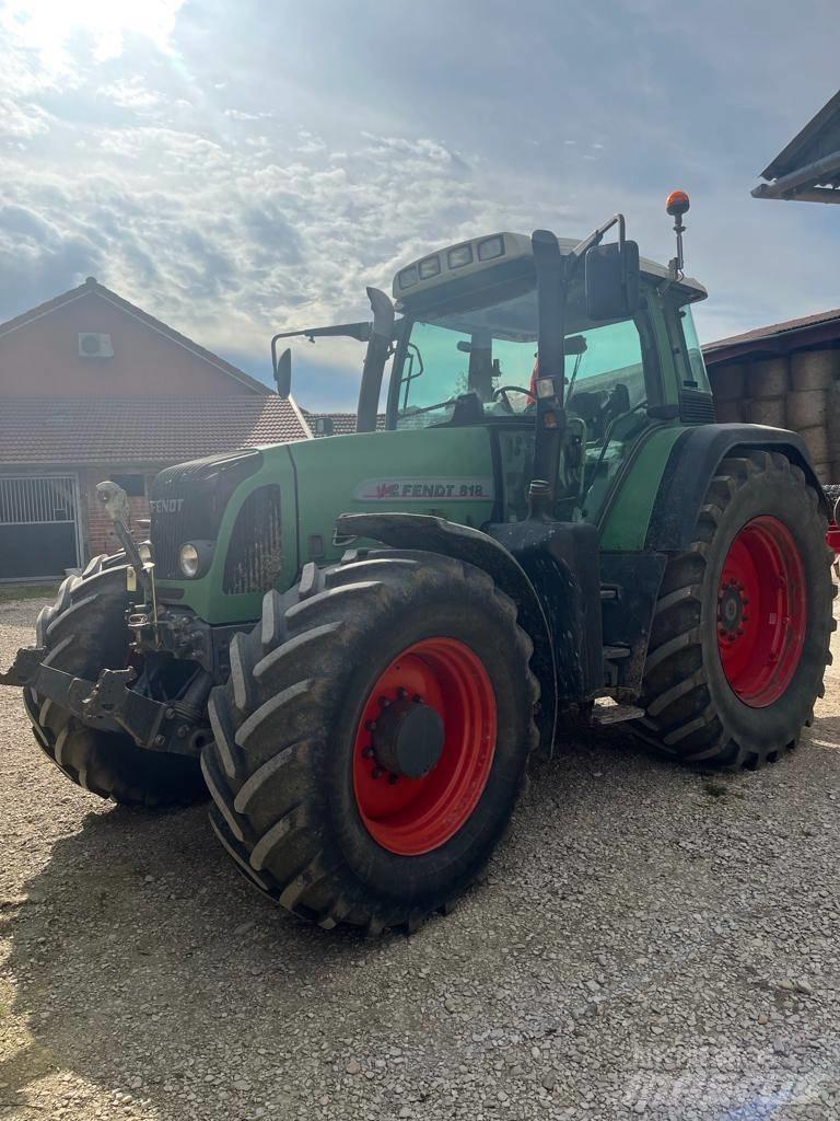Fendt 818 Vario TMS Traktoriai