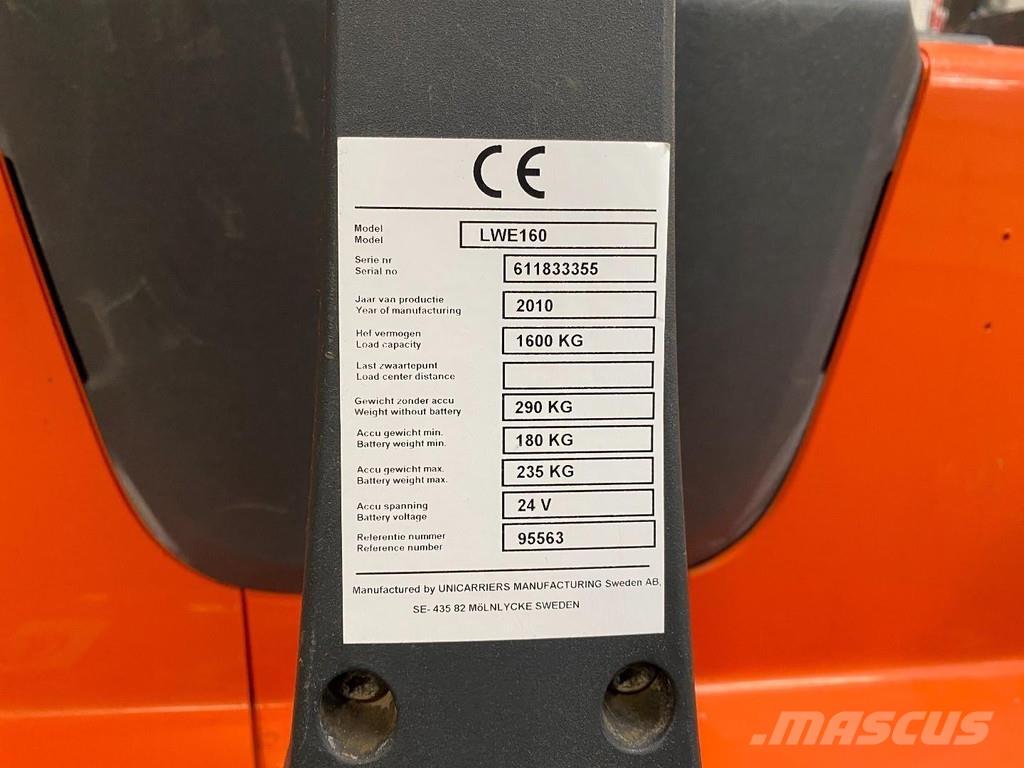 BT LWE160 Mažų aukščių keltuvai