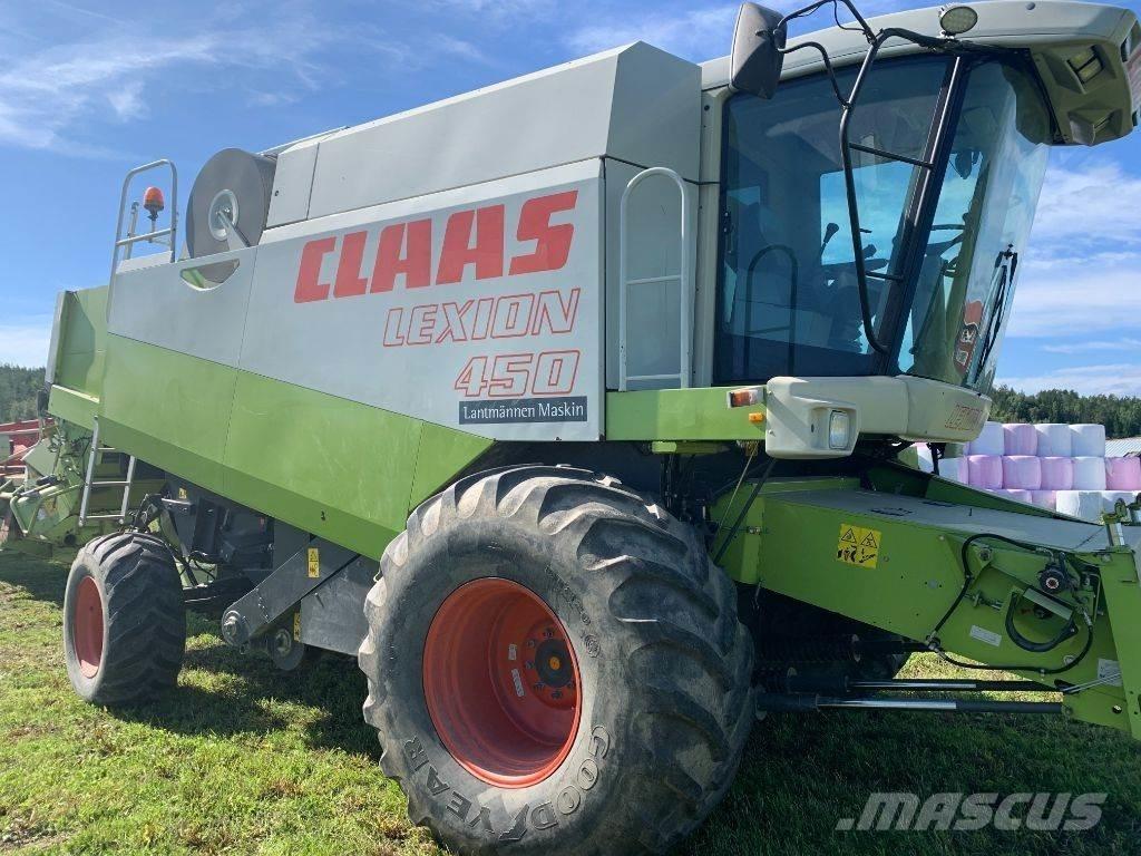 CLAAS Lexion 450 Derliaus nuėmimo kombainai