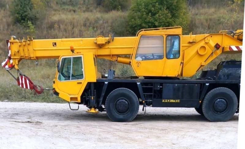 Faun RTF 30-2 Visureigiai kranai