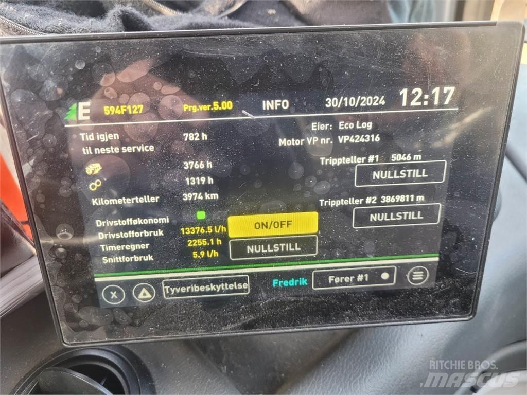 Eco Log 594F Naudoti miškovežiai (Forvarderiai)