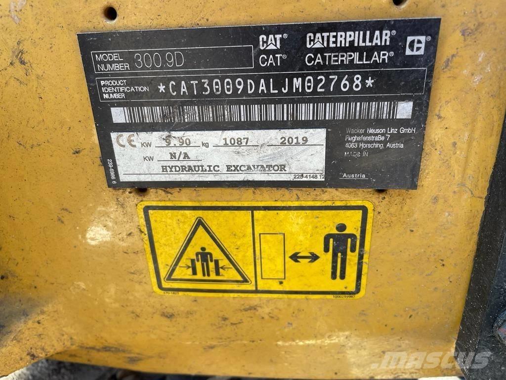 CAT 300.9 D Mini ekskavatoriai < 7 t