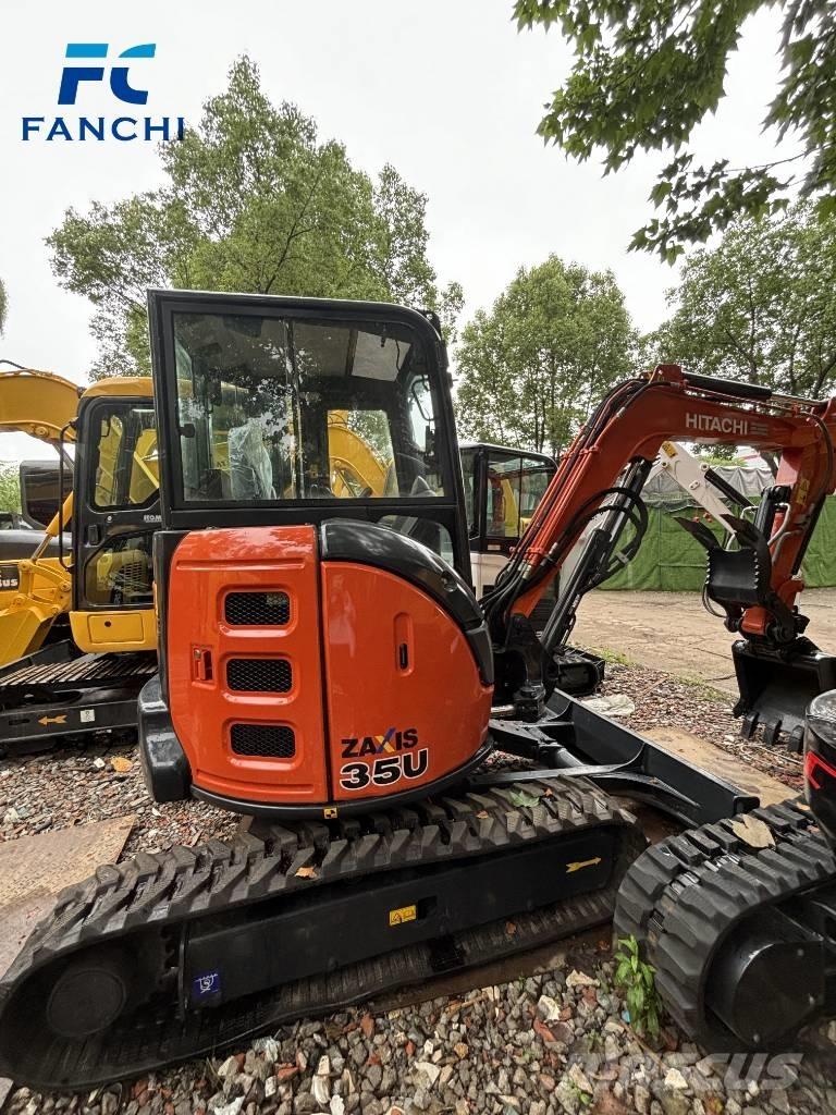 Hitachi 35U Vikšriniai ekskavatoriai