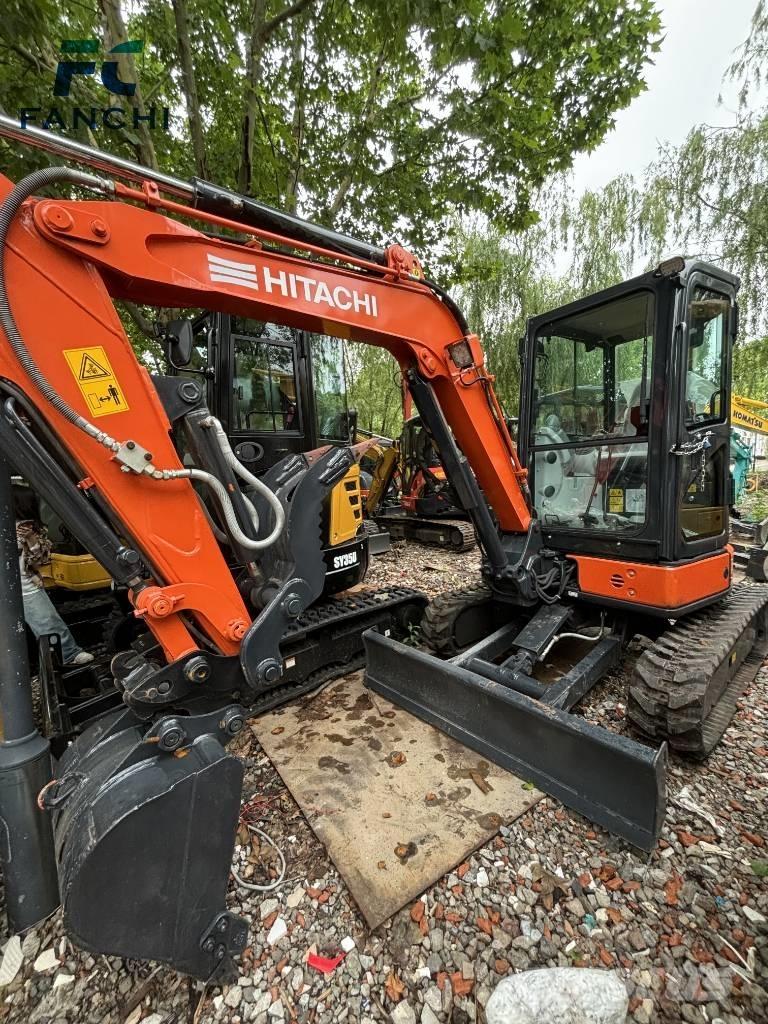 Hitachi 35U Vikšriniai ekskavatoriai