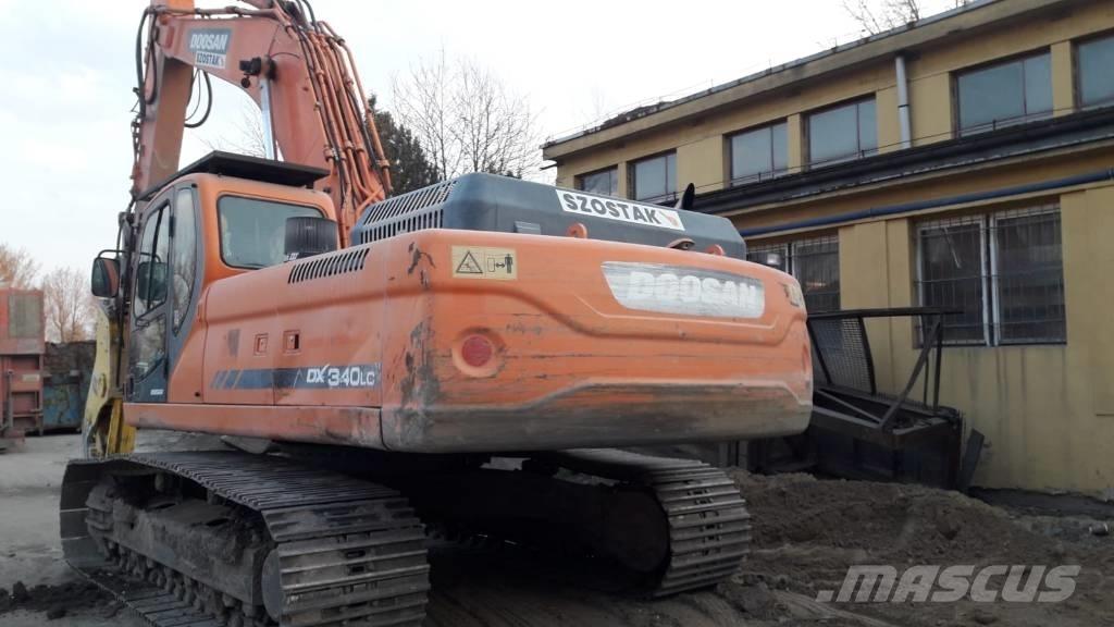 Doosan DX 340 LC Vikšriniai ekskavatoriai