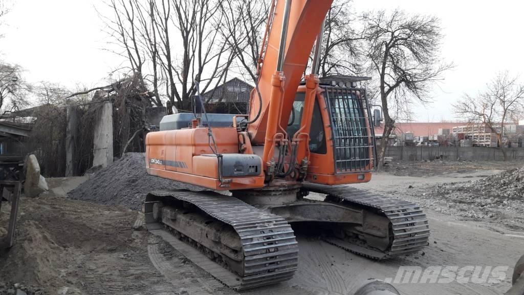 Doosan DX 340 LC Vikšriniai ekskavatoriai