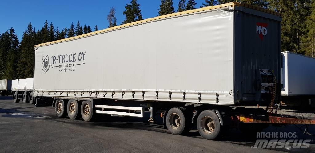 Krone SD24 Tentinės puspriekabės
