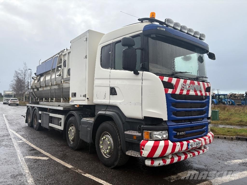 Scania R 450 Kombinuotos paskirties / vakuuminiai sunkvežimiai