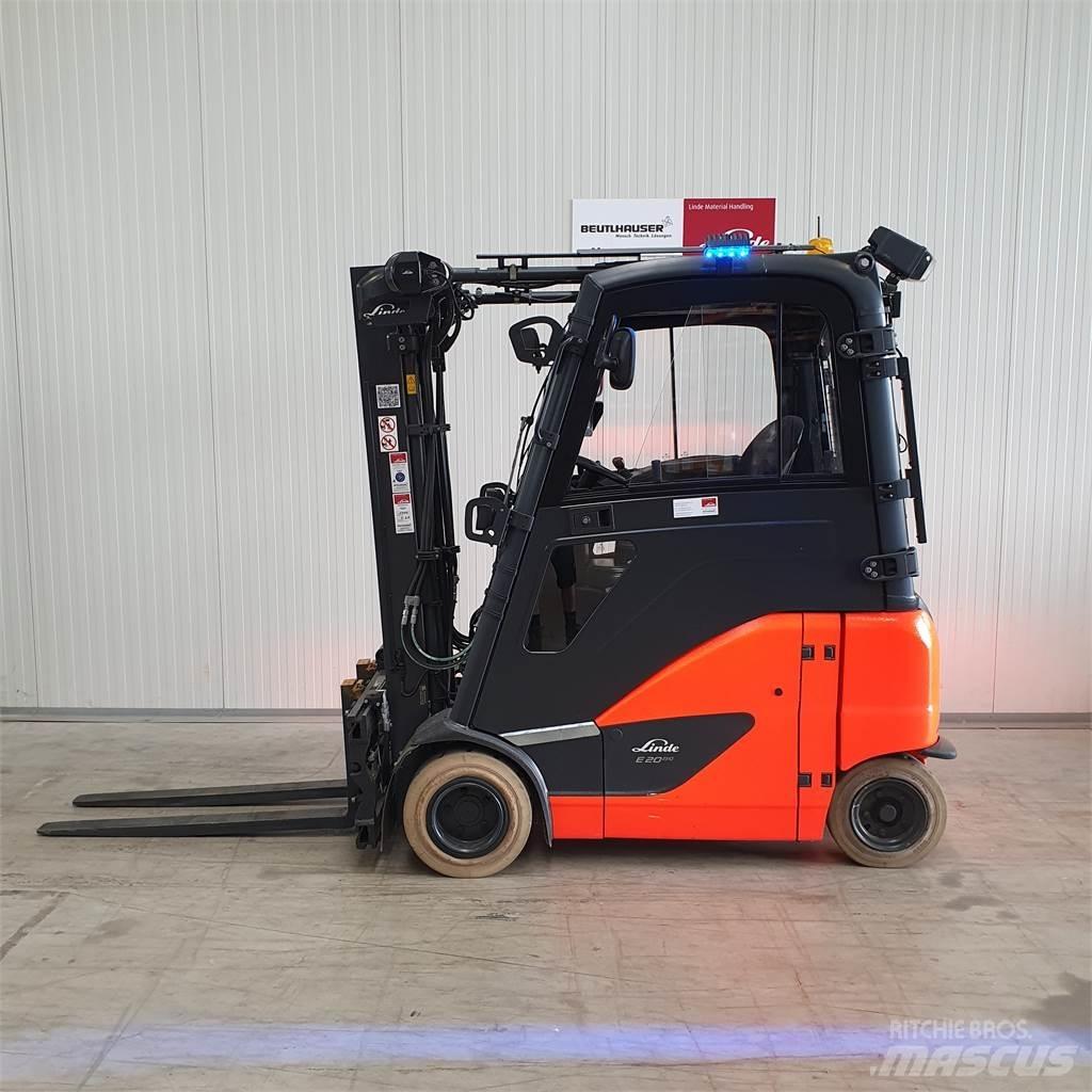Linde E20PH Elektriniai šakiniai krautuvai