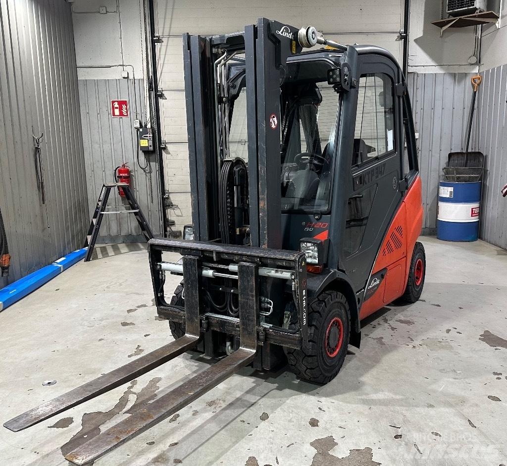 Linde H20D-02 Dyzeliniai krautuvai