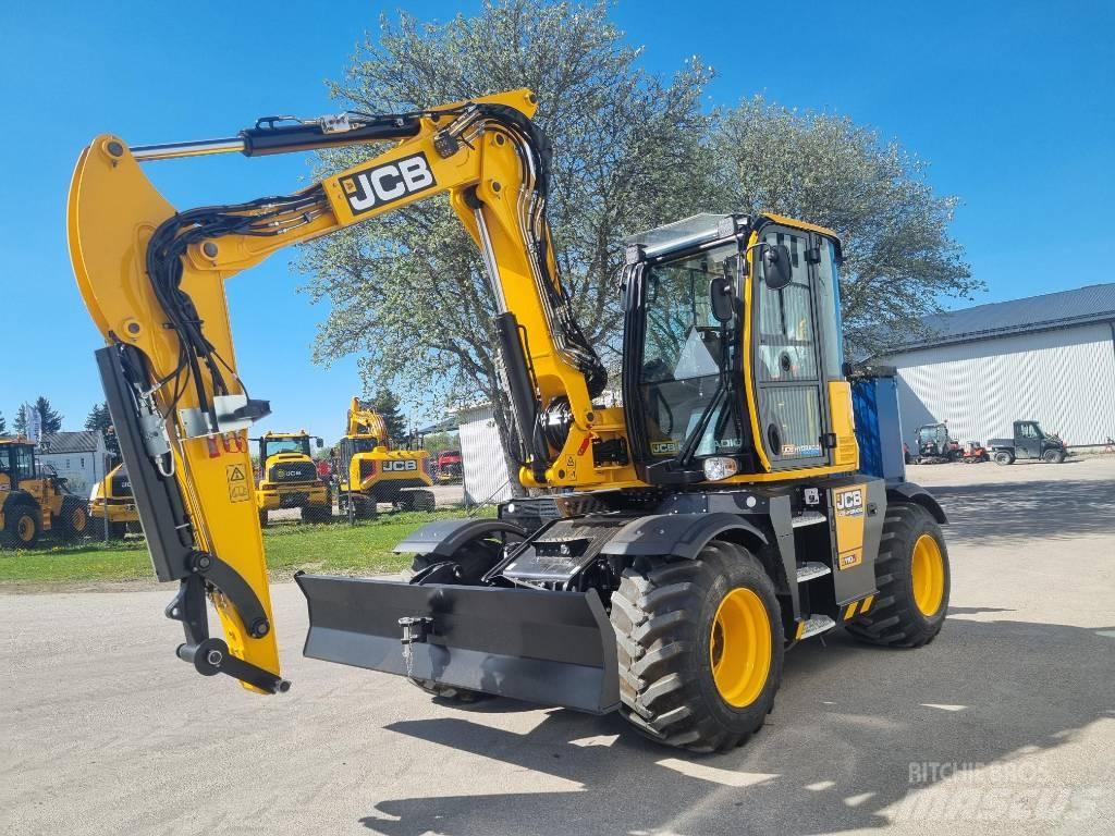 JCB Hydradig 110W Ratiniai ekskavatoriai