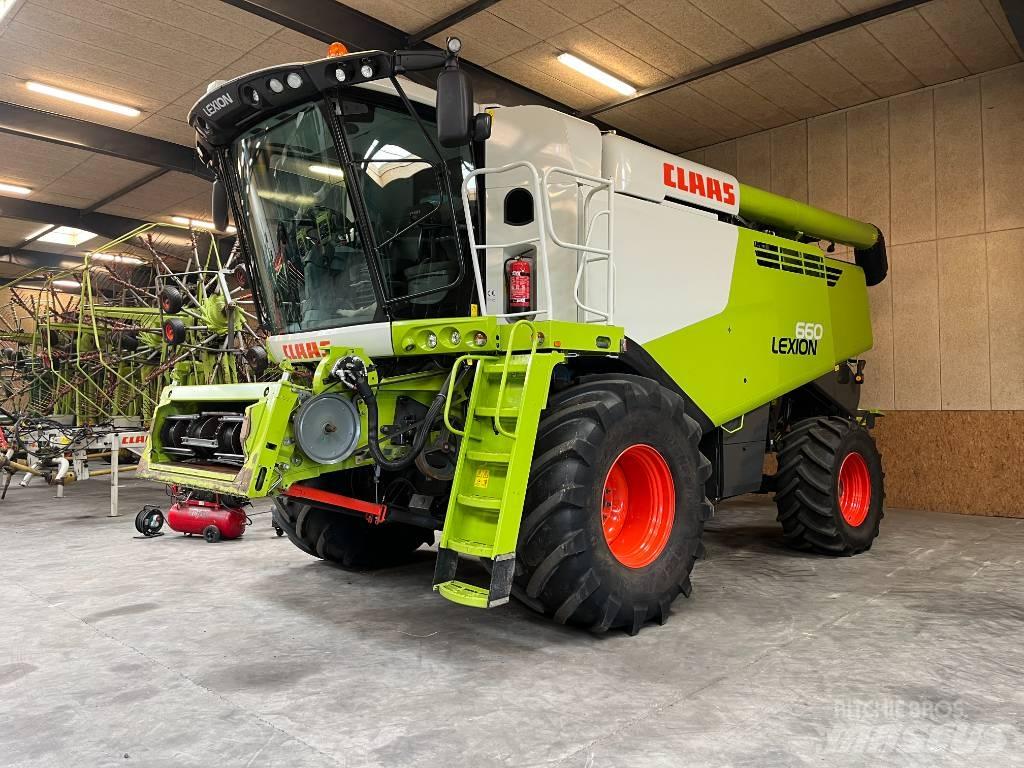 CLAAS LEXION 660 Derliaus nuėmimo kombainai