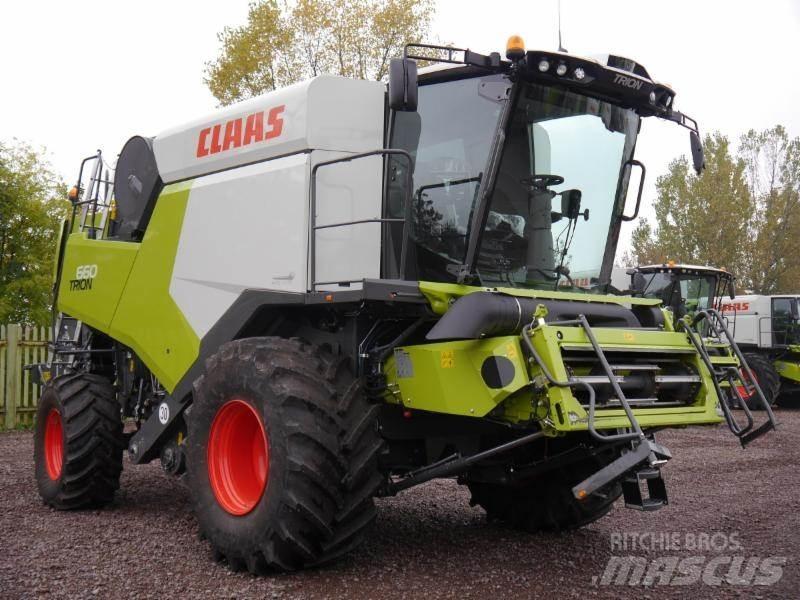 CLAAS TRION 660 Derliaus nuėmimo kombainai