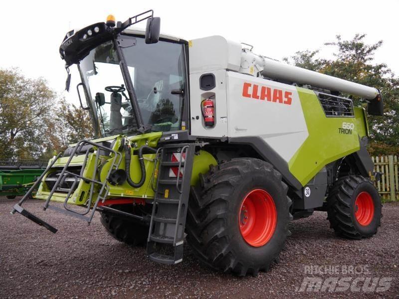 CLAAS TRION 660 Derliaus nuėmimo kombainai