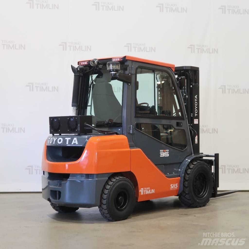 Toyota 52-8FDJF35 Dyzeliniai krautuvai